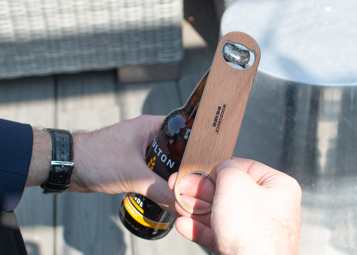 Customizable Wood Bottle Opener