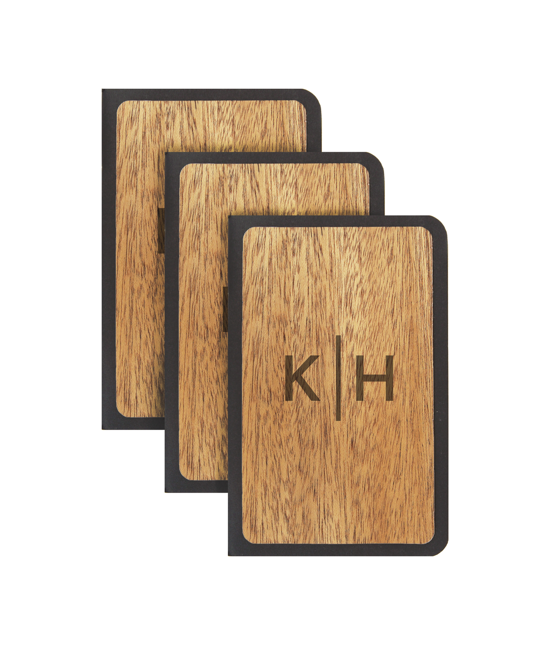 Wood Field Notebook ( Pack of 3 )