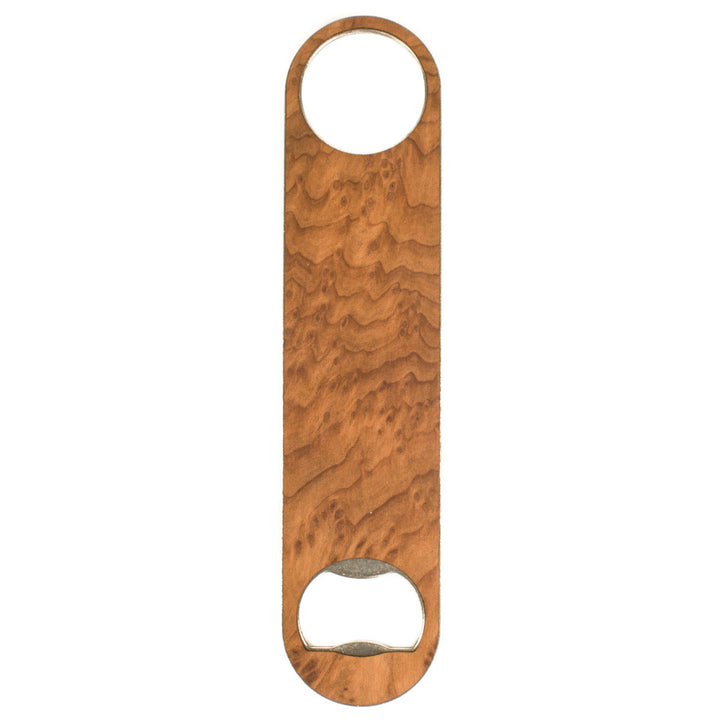 Customizable Wood Bottle Opener