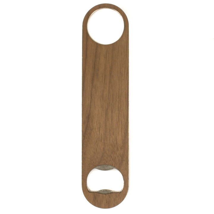 Customizable Wood Bottle Opener