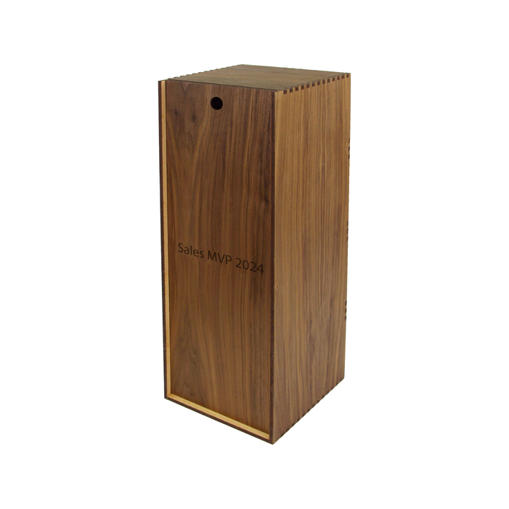 Large Wood Tequila Box