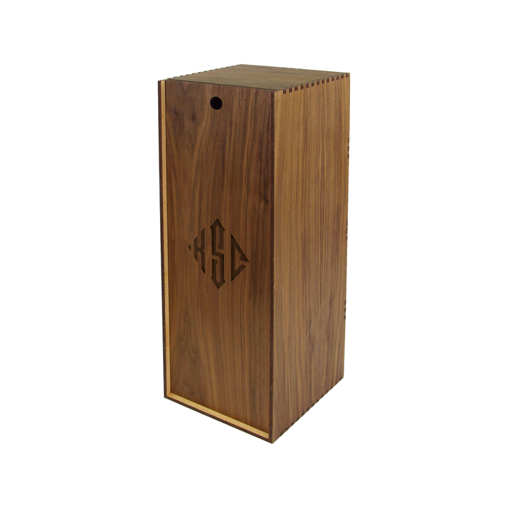 Large Wood Whisky Box
