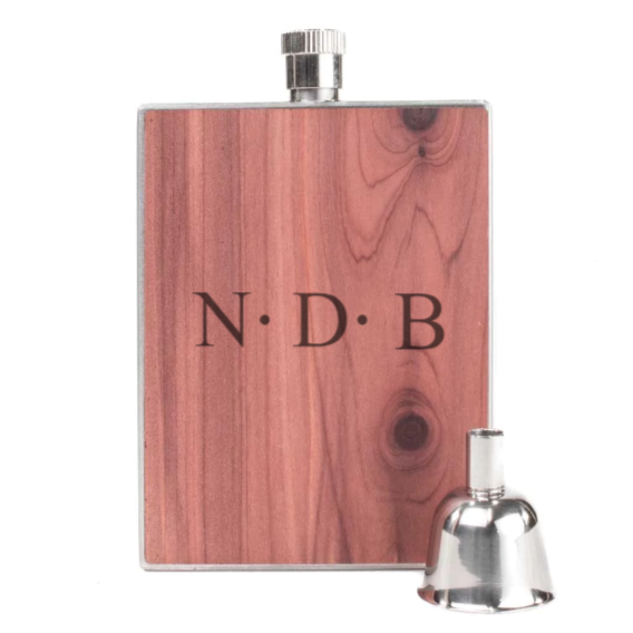 Wood Flask 3 oz.