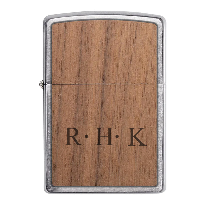 Wood Zippo Lighter