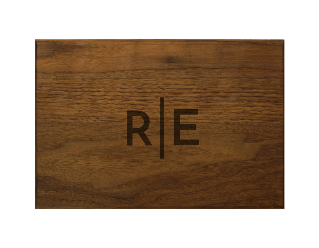 Personalized Walnut Cutting Board