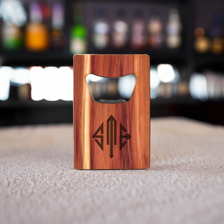 Customizable Credit Card Bottle Opener