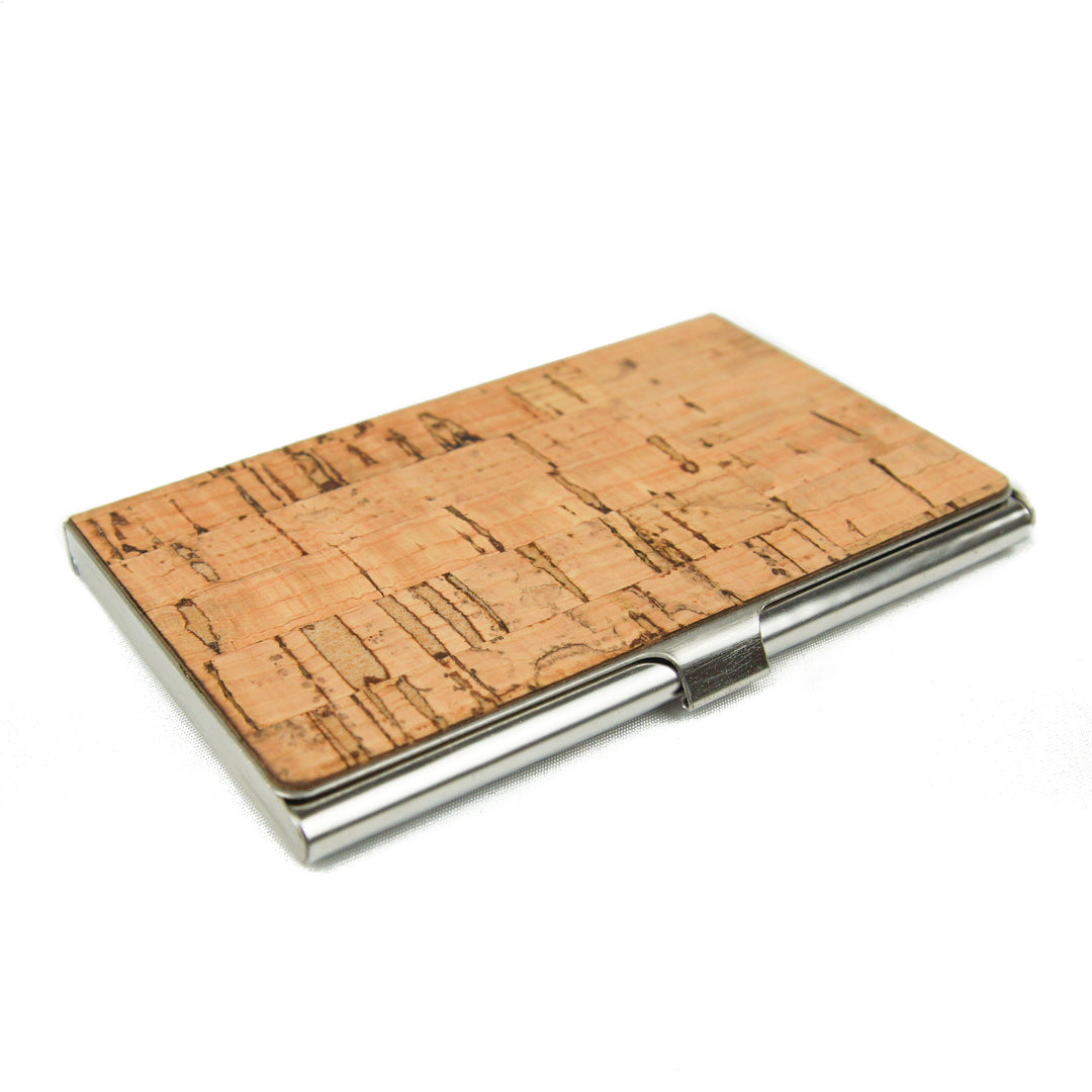 Cork Business Card Holder