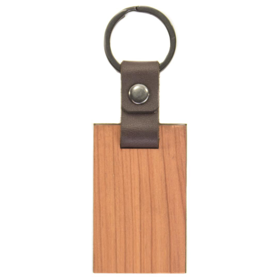 Blank Wood Key Chain