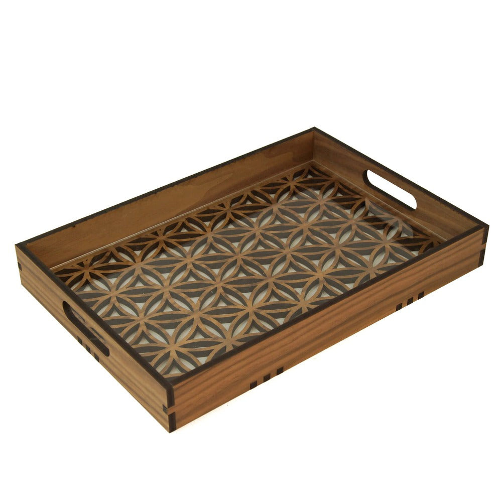 Geometric Design Serving Tray