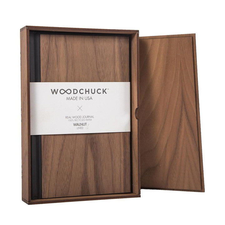 Wood Journal Box + Journal - Woodchuck USA