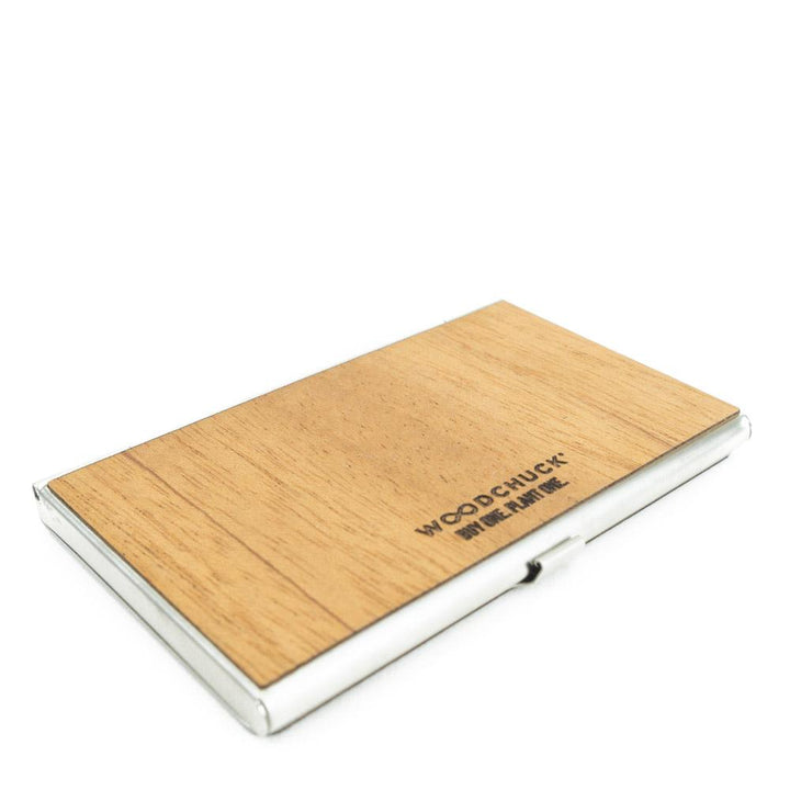 Wood Business Card Holder - Woodchuck USA
