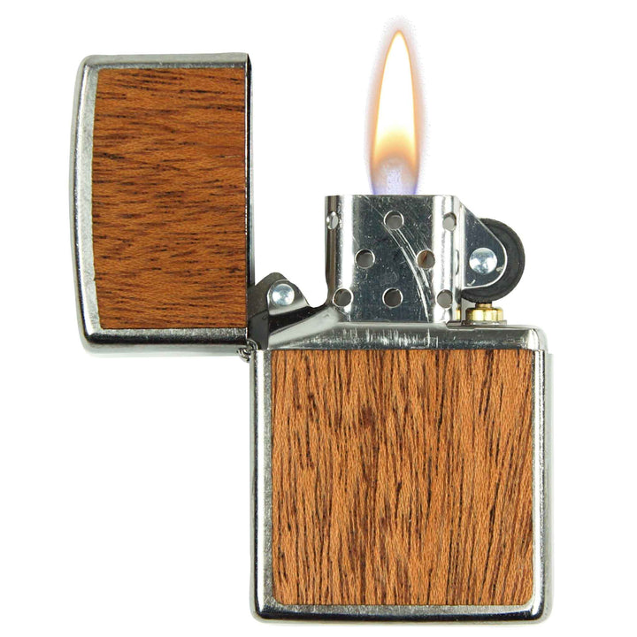 Wood Zippo Lighter