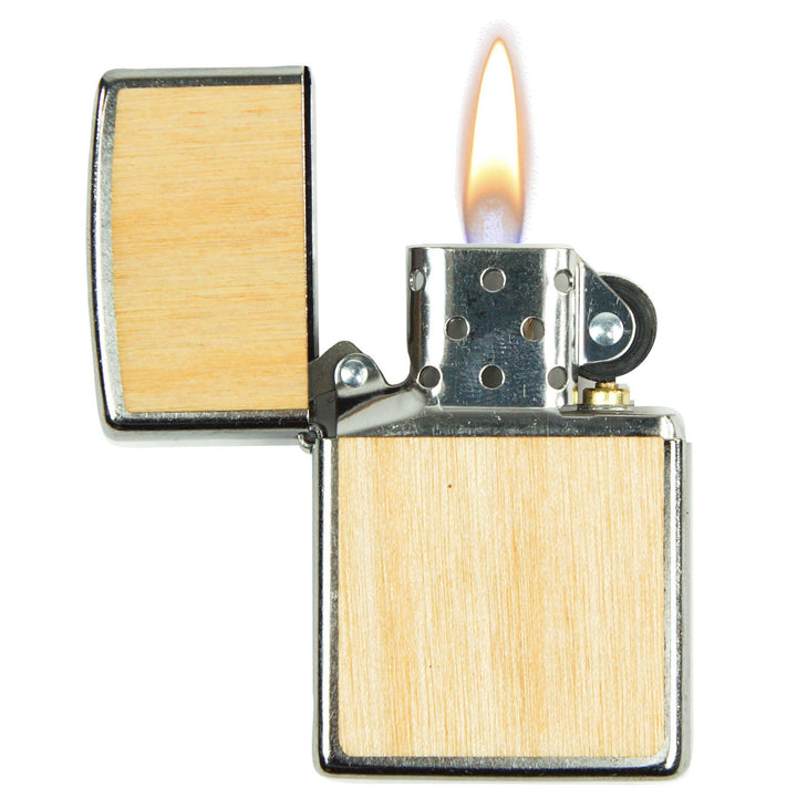 Wood Zippo Lighter