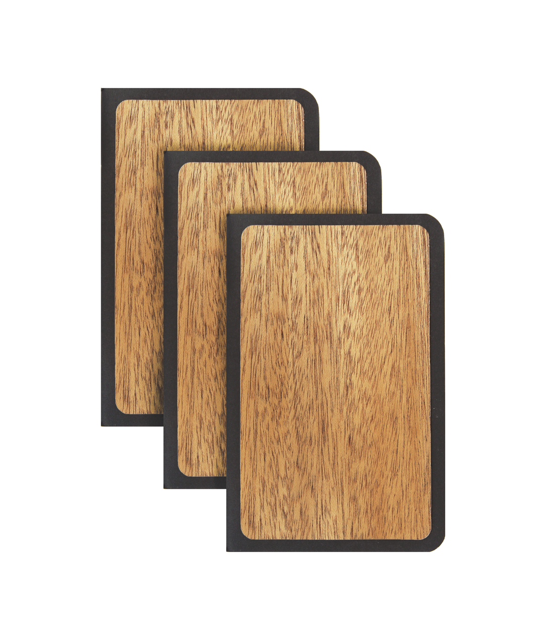 Wood Field Notebook ( Pack of 3 )