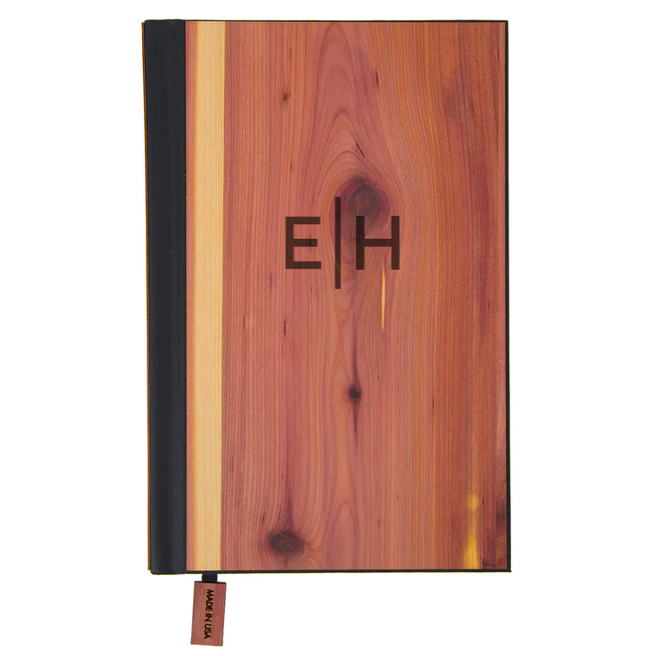 Wood Customizable Journal