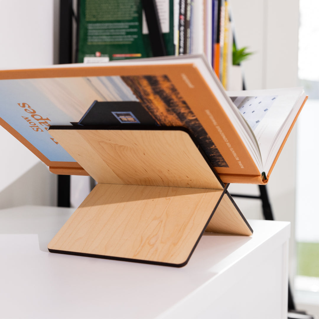 Wood Designs Book Display Stand - Natural