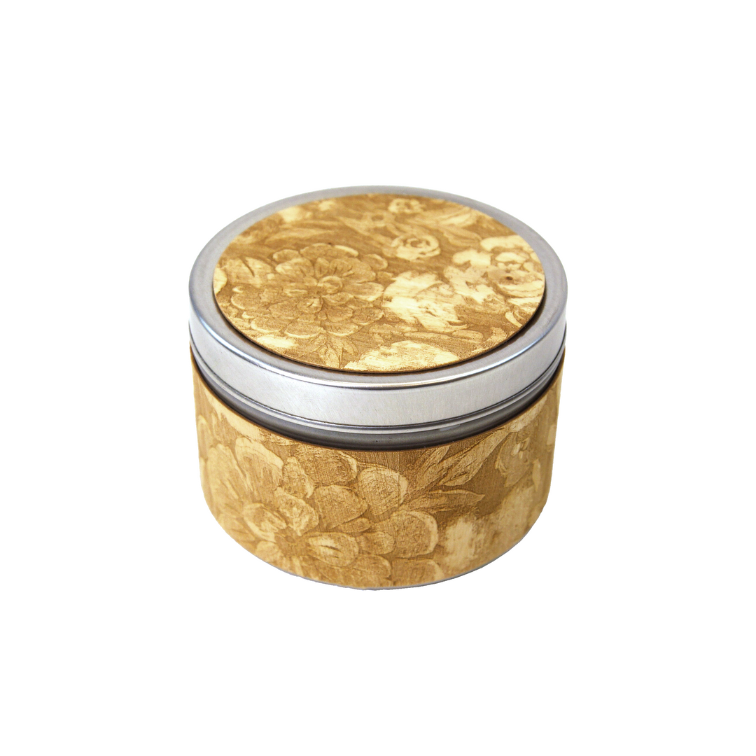 She She Wood Wick Pine Scented Candle - Packed Floral