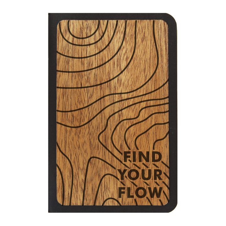Wood Field Notebook - FIND YOUR FLOW
