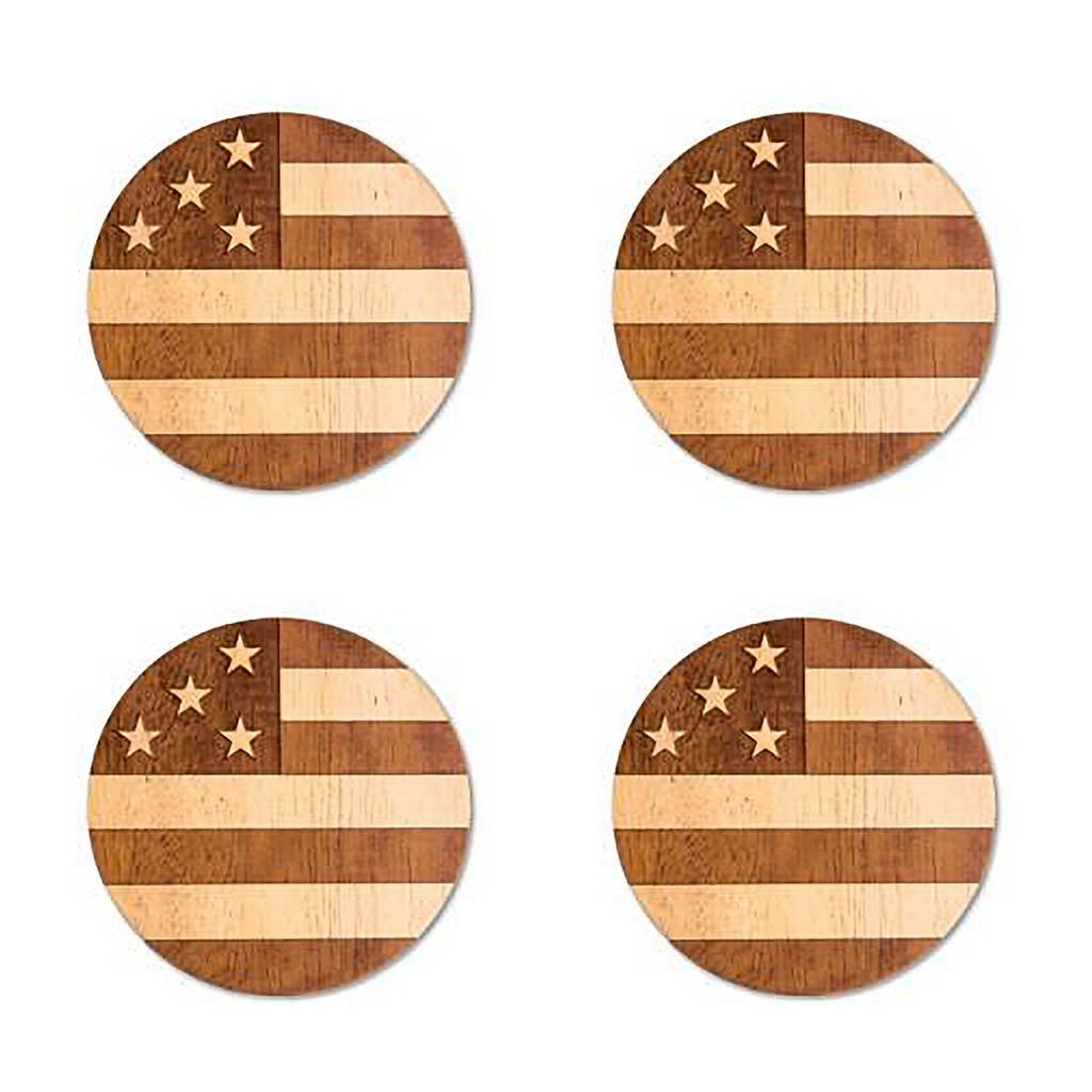 American Edition Wood Coasters - Woodchuck USA