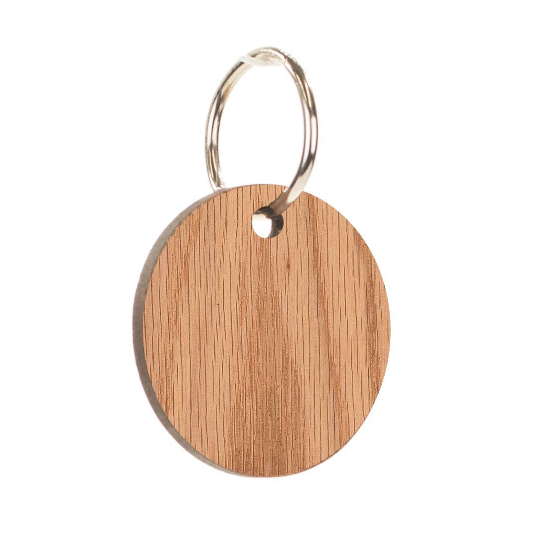 Blank Wood Key Chain