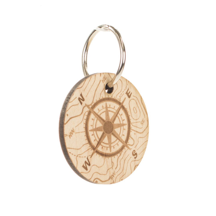 Compass Keychain - Woodchuck USA