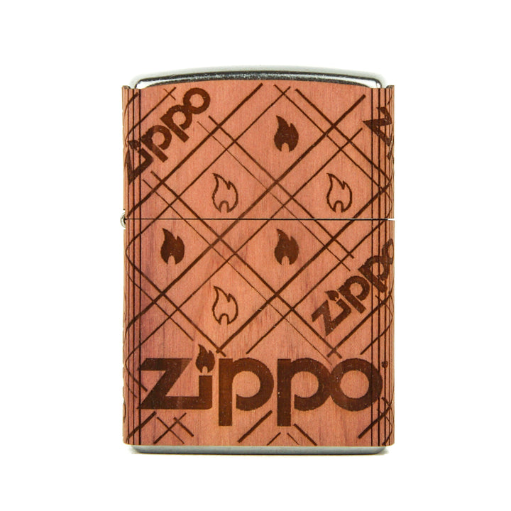 Zippo Logo Full-Wrap Zippo Lighter