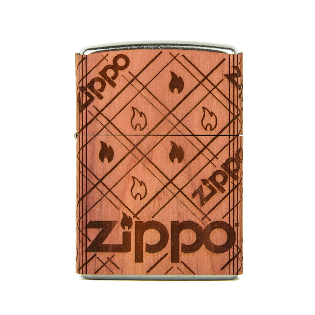 Zippo Logo Full-Wrap Zippo Lighter