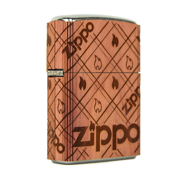 Zippo Logo Full-Wrap Zippo Lighter