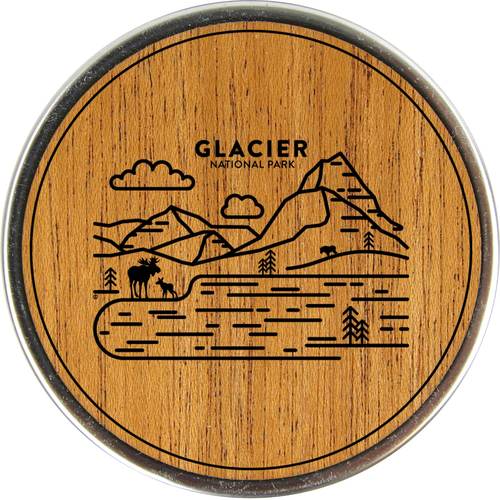 American Edition Wood Coaster Set - 6 Coasters