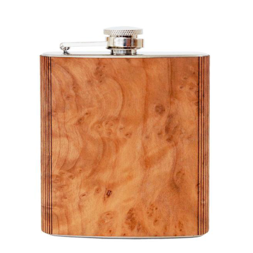 Wood Custom Flask 6 oz.