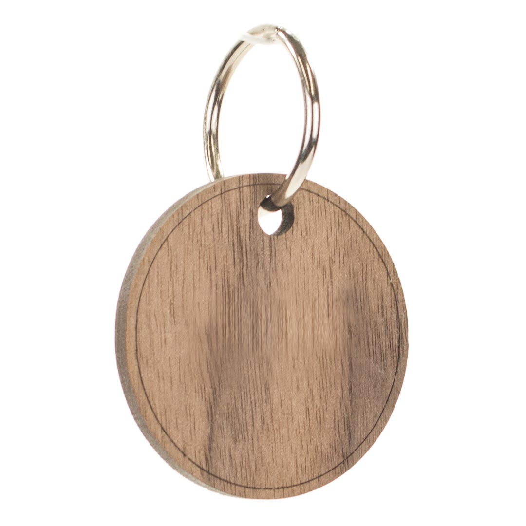 Blank Wood Key Chain