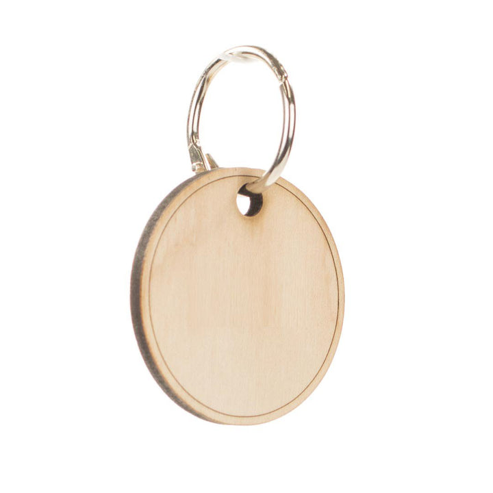 Blank Wood Key Chain