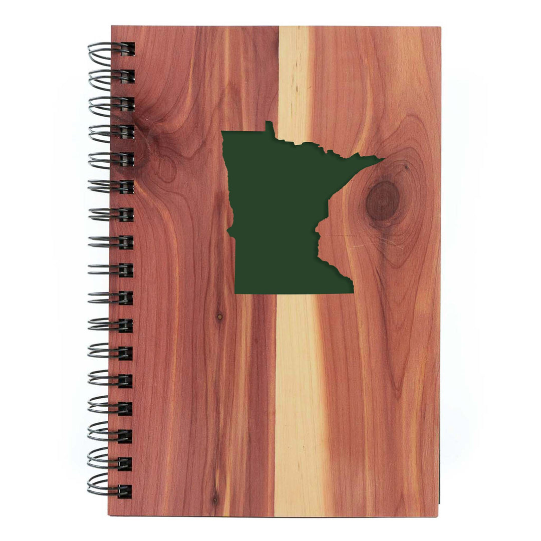 State Cutout Spiral Journal