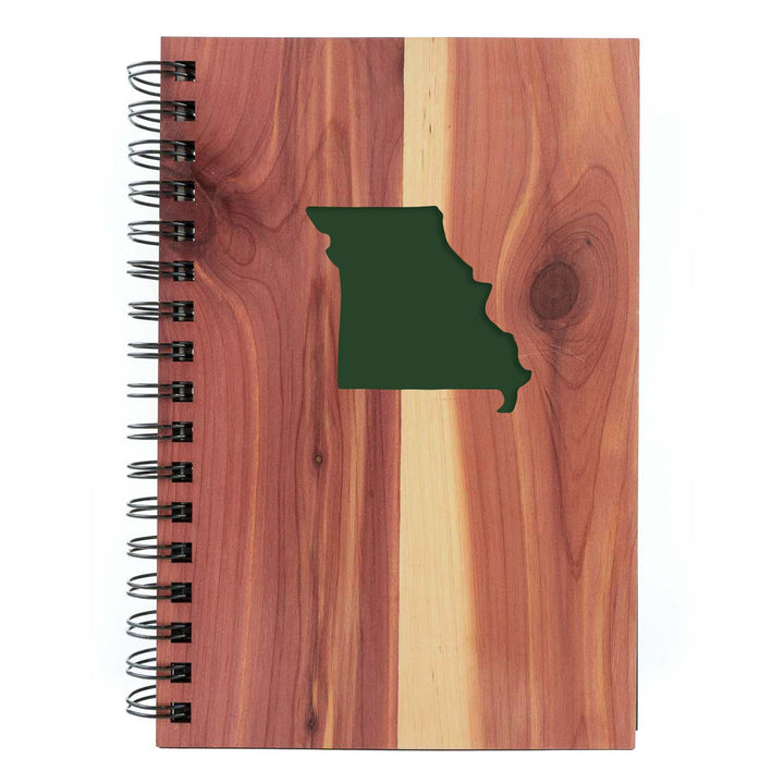 State Cutout Spiral Journal