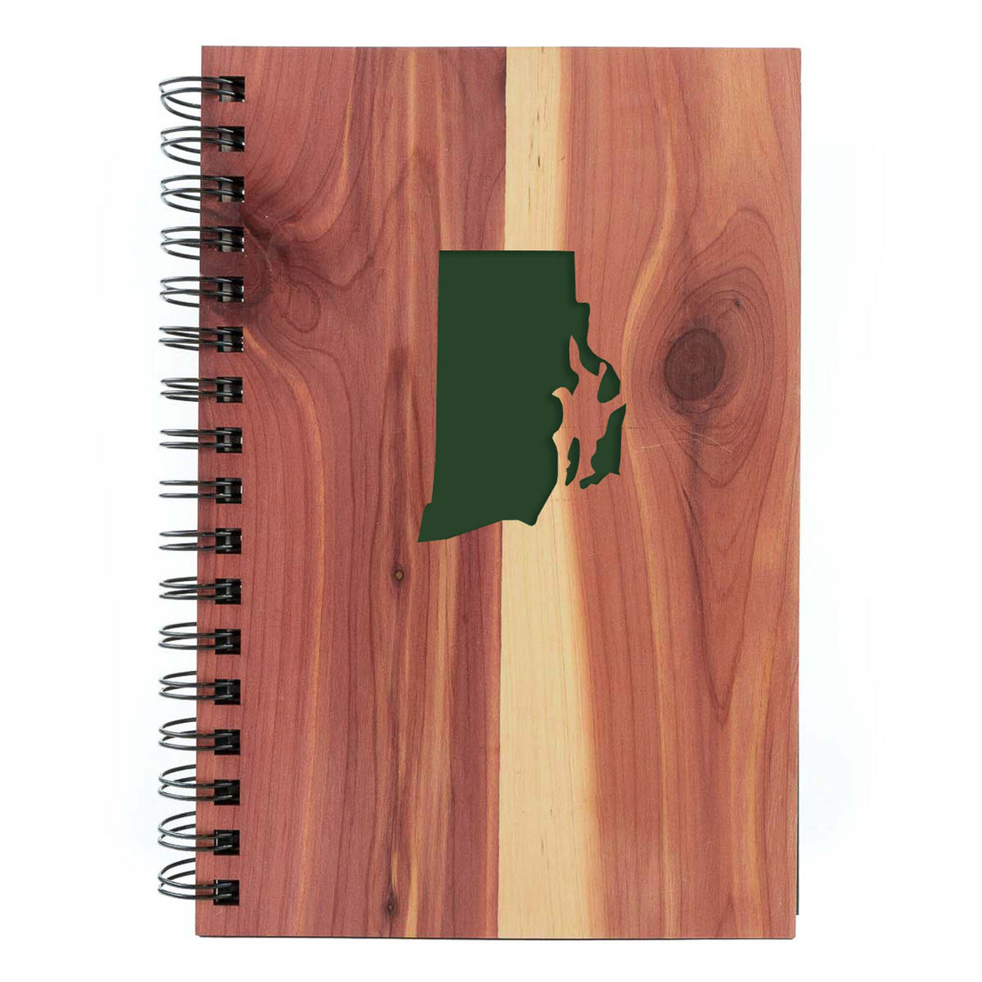 State Cutout Spiral Journal