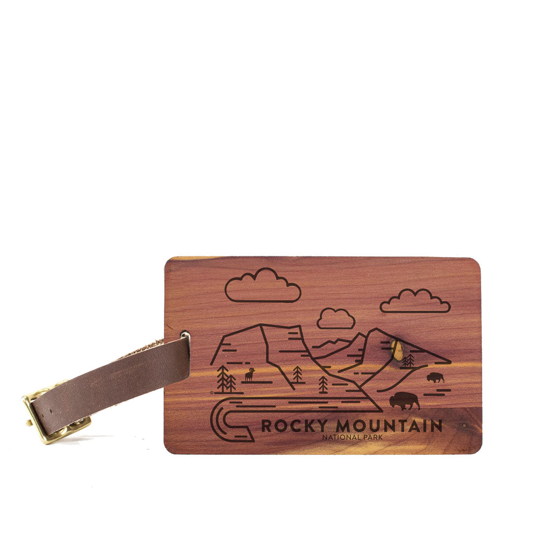 National Parks Luggage Tag