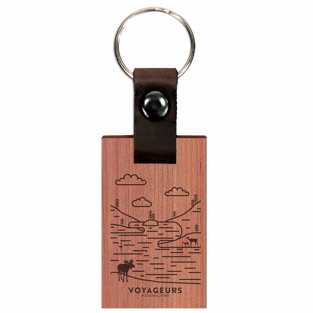 National Parks Premium Keychain – Woodchuck USA
