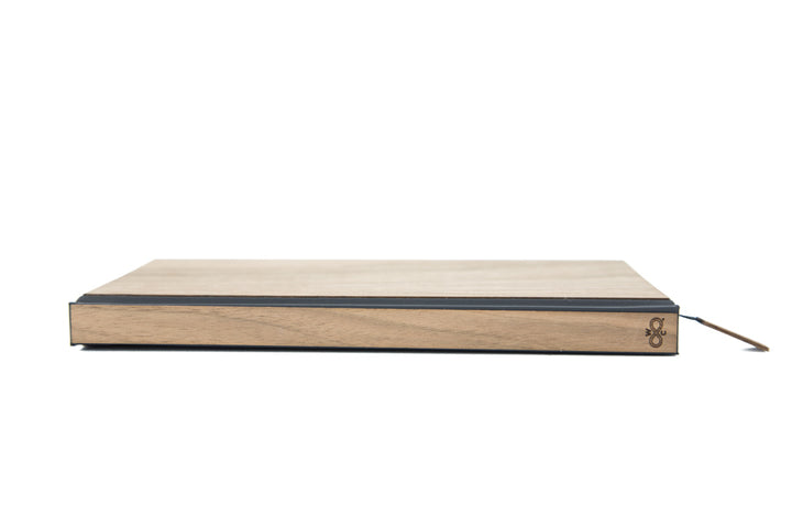 Wood Customizable Journal with Corporate Logo