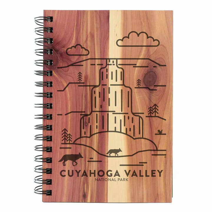 Cuyahoga Valley National Park Wood Spiral Journal