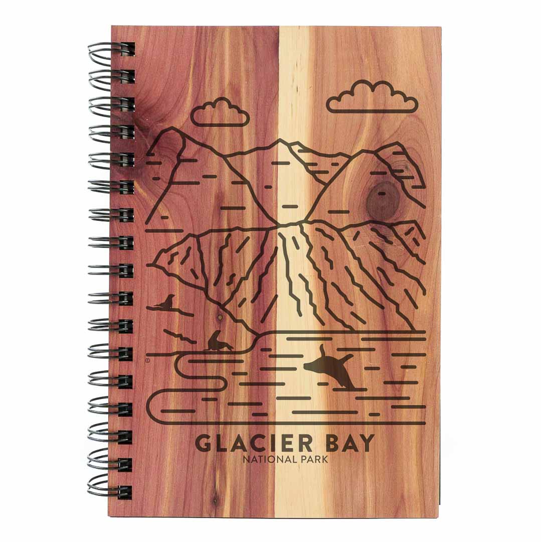 Glacier Bay National Park Wood Spiral Journal