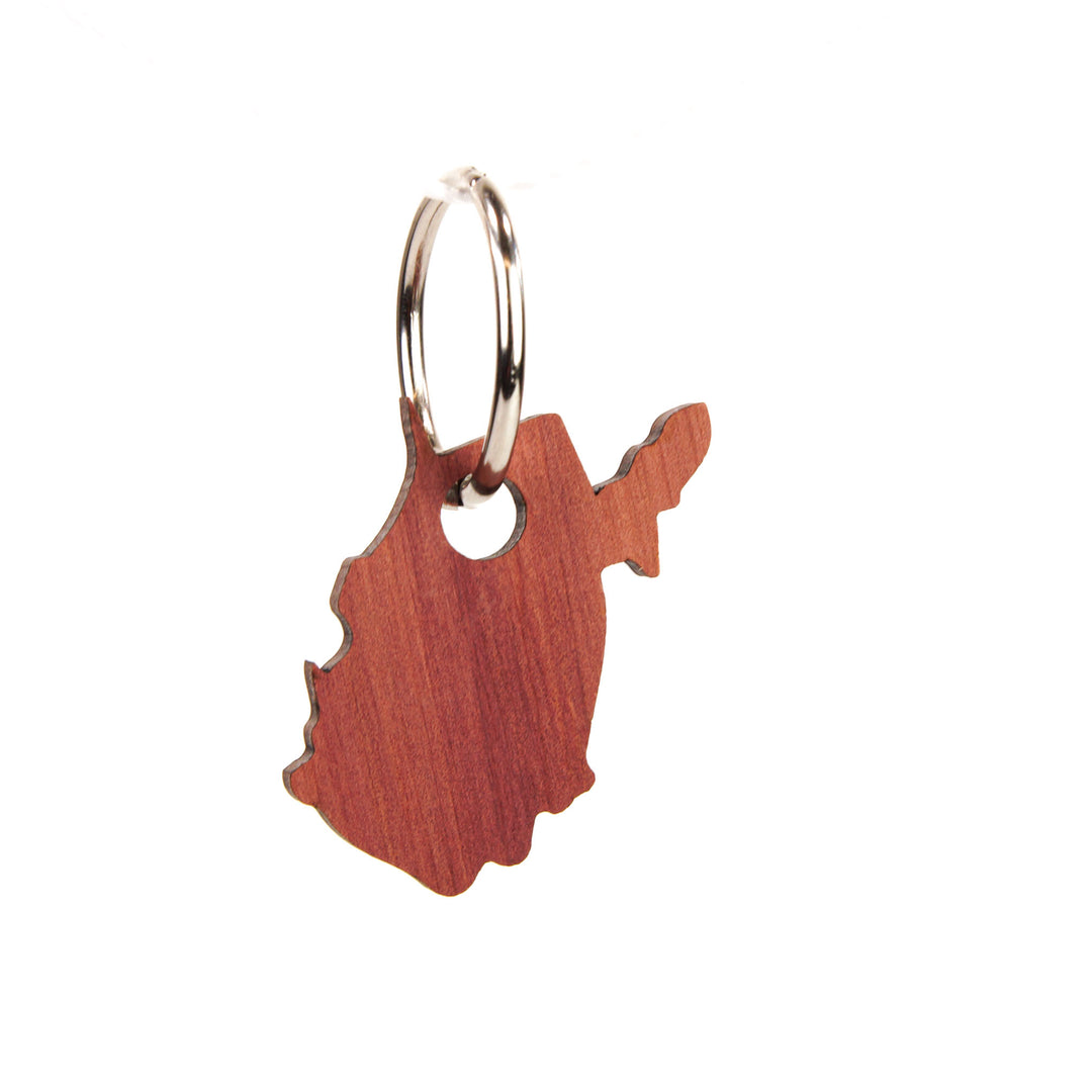 Blank Leather And Wood Keychain – Woodchuck USA