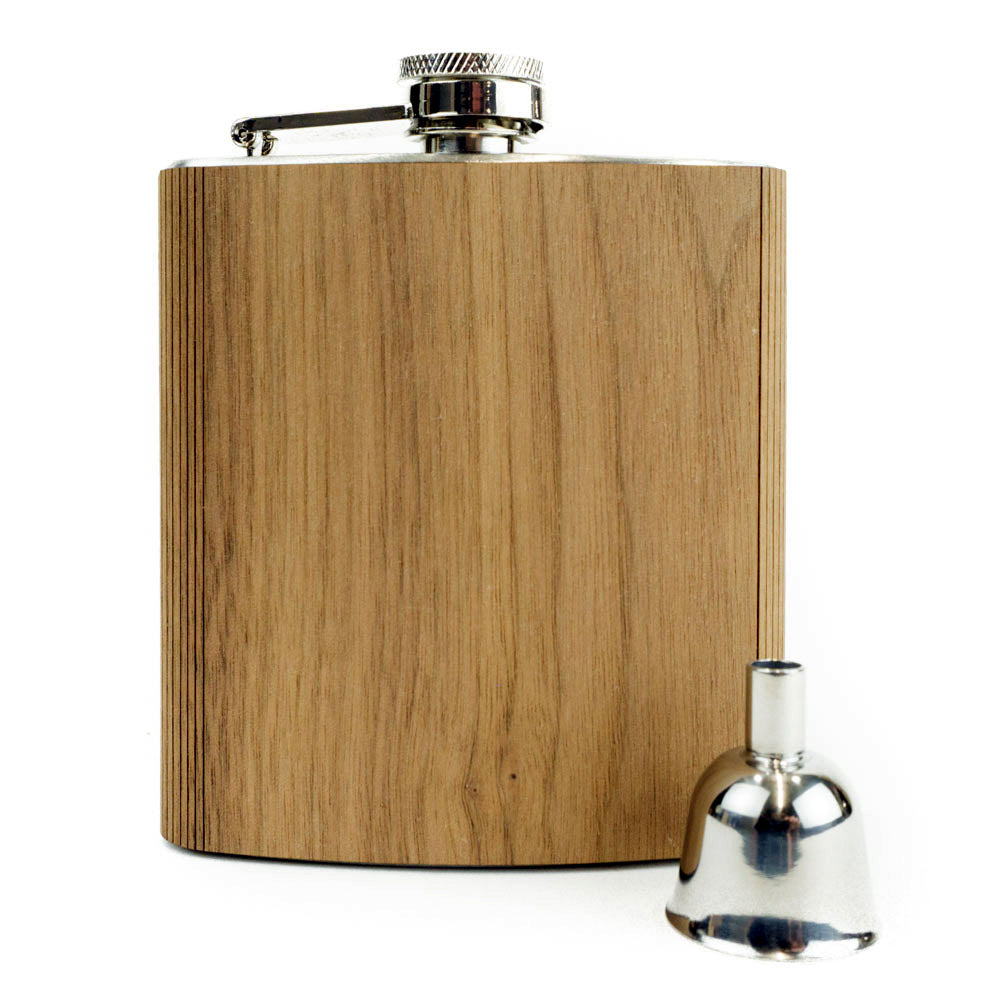 Wood Custom Flask 6 oz.