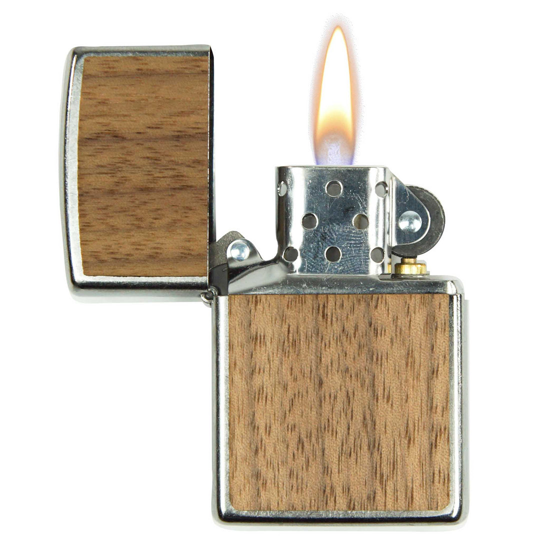 Wood Zippo Lighter